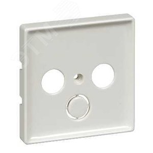 ЦЕНТР.ПЛАТА TV/FM Х2 Х3, БЕЛЫЙ | MTN294119 | Schneider Electric 6