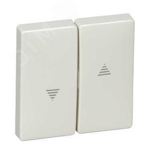 Sys D Клавиша 2шт для жалюзей белый (MTN411519) 5