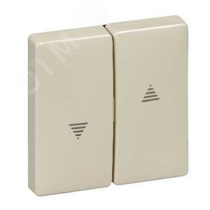 КЛАВИША Х2 ДЛЯ ЖАЛЮЗИ И КНОП., БЕЖ | MTN411544 | Schneider Electric 6
