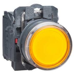 КНОПКА 22ММ 230-240В ЖЕЛТАЯ С ПОДСВЕТКОЙ | XB5AW35M5 | Schneider Electric 5