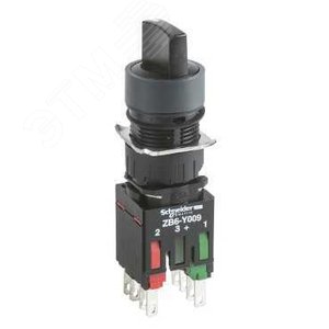 ПЕРЕКЛЮЧАТЕЛЬ 16ММ 3ПОЗИЦИИ ЧЕРНЫЙ | XB6AD235B | Schneider Electric - фото 6