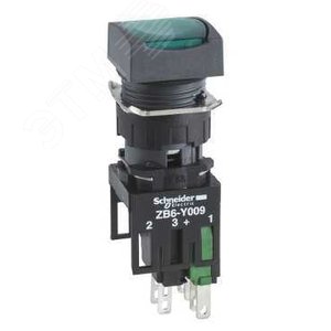 КНОПКА 16ММ 12-24В ЗЕЛЕНАЯ КВ. С ПОДСВ. XB6CW3B5B | XB6CW3B5B | Schneider Electric - фото 7
