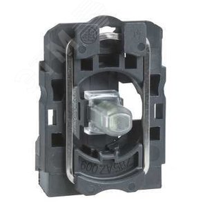 КОРПУС СИГН. ЛАМПЫ, ОРАНЖ, ВСТР. LED, 110-120VAC - фото 2