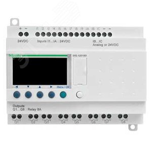 ZELIO LOGIC РЕЛЕ КОМПАКТ 20ВХ/ВЫХ ~240В | SR2A201FU | Schneider Electric - фото 5