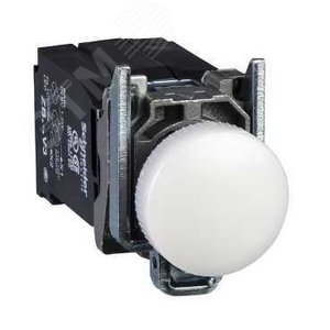 СИГН. ЛАМПА 22ММ С ТРАНСФ. ПИТ. БЕЛАЯ 6