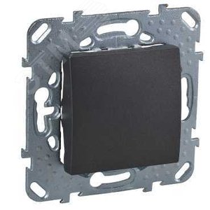 Unica TOP Графит Выключатель 1-клавишный (сх.1) | MGU5.201.12ZD | Schneider Electric - фото 7