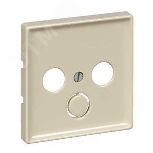ЦЕНТР.ПЛАТА TV/FM Х2 Х3, БЕЖЕВЫЙ | MTN294144 | Schneider Electric 6