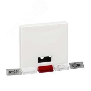 КЛАВИША Х1 С ИНДИКАЦИЕЙ, БЕЛЫЙ | MTN411819 | Schneider Electric 5