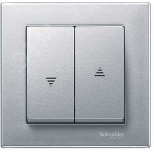 КЛАВИША X2 Д/ЖАЛЮЗИ, АЛЮМИНИЙ | MTN435560 | Schneider Electric - фото 5