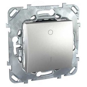 Unica TOP Алюминий Выключатель 1-клавишный 2P 16A | MGU5.262.30ZD | Schneider Electric - фото 9