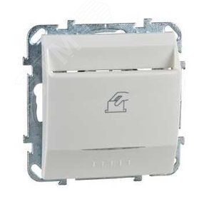 Unica Бежевый Выключатель карточный | MGU5.283.25ZD | Schneider Electric - фото 8
