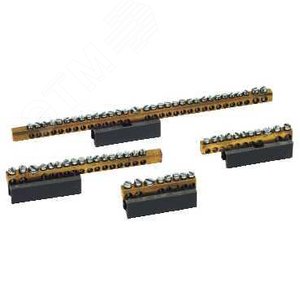 Колодка заземления с основанием 2x16 + 29x6мм.кв - фото 7