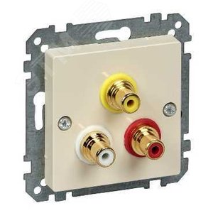 МЕХАНИЗМ АУДИО/ВИДЕО РОЗЕТКИ | MTN4351-0344 | Schneider Electric - фото 7