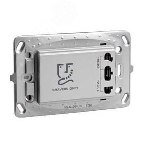 Unica TOP Алюминий Розетка для электробритв | MGU5.064.30 | Schneider Electric - фото 7