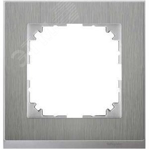 M-Pure D?cor 1-постовая рамка, нерж.сталь/цвет алюминия | MTN4010-3646 | Schneider Electric - фото 9