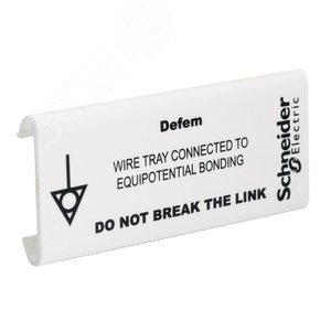 Табличка B44 с надписью EQUIPOT.BONDING 6