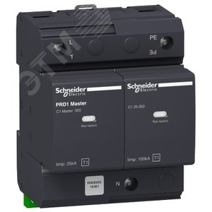 PRD1 MASTER ОПН 1P+N КЛ.1 СО СМЕН.КАРТ | 16361 | Schneider Electric - фото 5