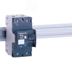 Выключатель автоматический двухполюсный NG125L 20А D 50кА | 18841 | Schneider Electric 5