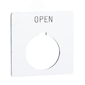 ПЛАСТ. МАРКИРОВ. ПЛАТА ДЛЯ СЕРИИ 9001 9001KN109WP | 9001KN109WP | Schneider Electric 5