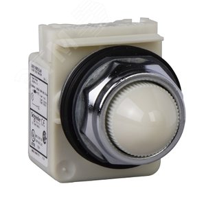 Лампа сигнальная 30мм 24В белая (9001KP35LWW9) 5