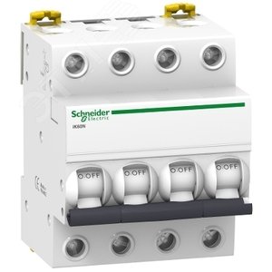 Выключатель автоматический четырехполюсный iK60 40А C 6кА | A9K24440 | Schneider Electric - фото 5