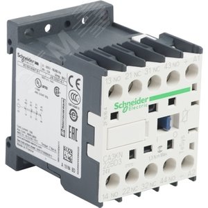 ПРОМЕЖУТОЧНОЕ РЕЛЕ 2НО+2НЗ, ЦЕПЬ УПРАВЛЕНИЯ 24В ПОСТОЯННОГО ТОКА, ВИНТОВОЙ ЗАЖИМ | CA3KN22BD3 | Schneider Electric 4