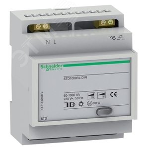Диммер 1000Вт STD1000RL-DIN одиночный - фото 4