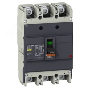 АВТ. ВЫКЛ. EZC250F 18 кА/400В 3П3Т 160 A | EZC250F3160 | Schneider Electric - фото 6