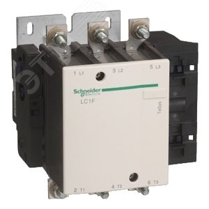 КОНТАКТОР F 3P,265 А,БЕЗ КАТУШКИ, | LC1F265 | Schneider Electric 5