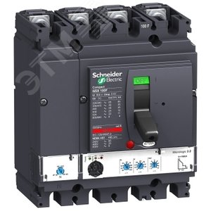 4П4Т АВТ. ВЫКЛ. MICR. 2.2 40A NSX100F | LV429782 | Schneider Electric 5
