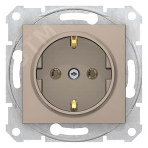 SEDNA РОЗЕТКА 16А c з/к, без шторок, быстрозажимные клеммы, ТИТАН (SDN3001868)