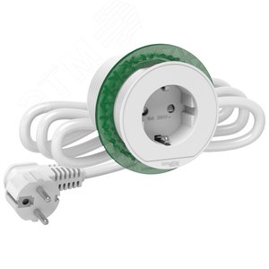 БЛОК РОЗЕТОЧНЫЙ 1x (2К+З) БЕЛЫЙ (INS44000) - Schneider Electric