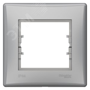 Sedna Рамка 1 пост алюминий IP44 new (SDN5810560) - Schneider Electric