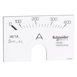 ШКАЛА АМПЕРМЕТРА 400А - Schneider Electric