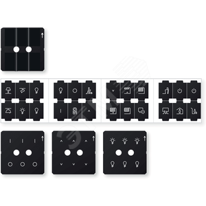 D-Life Комплект дополнительных иконок для кн.выкл. Pushbutton Pro, опция | MTN6270-0011 | Schneider Electric - Schneider Electric