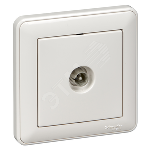 W59 Розетка x2(комп+телеф.) скр.кат.5 (беж) - Schneider Electric