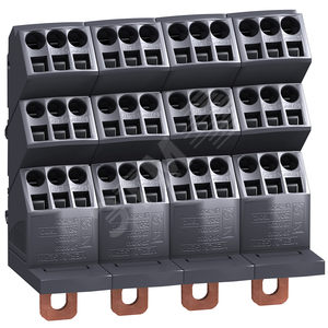 РАСПР.КОЛОД. POLYBLOC, 250 A, 4 ПОЛЮСА | 04034 | Schneider Electric - Schneider Electric