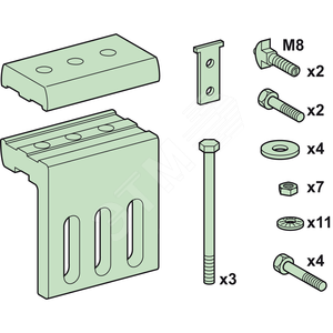 СОЕДИНЕНИЕ ГОР. ШИН 4000A 10MM - Schneider Electric