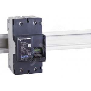 Выключатель автоматический двухполюсный NG125N 25А C 25кА | 18624 | Schneider Electric