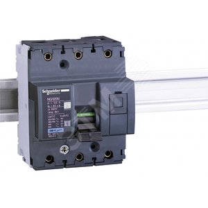 Выключатель автоматический трехполюсный NG125N 80А C 25кА | 18640 | Schneider Electric
