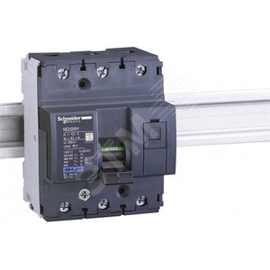 Выключатель автоматический трехполюсный NG125H 63А C 36кА | 18730 | Schneider Electric