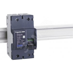 Выключатель автоматический двухполюсный NG125L 25А MA 50кА | 18873 | Schneider Electric
