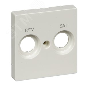 Центральная плата с маркировкой R/TV и SAT белый (MTN299819) - фото 2