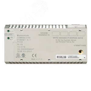 MOMENTUM КОММУНИКАЦИОННЫЙ АДАПТЕР, ETH | 170ENT11001 | Schneider Electric 4