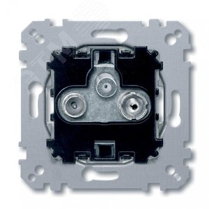 Merten Механизм тройной телевизионной розетки TV/FM оконечный (MTN466097) 5