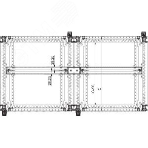 2 КРОНШТЕЙНА ДЛЯ СДВ. КРЕП. ПРОМЕЖ. ПЛАТ | NSYSIBTB | Schneider Electric 8