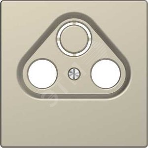 Накладка центральная TV-розетки D-Life 2/3 отверстий сахара SD