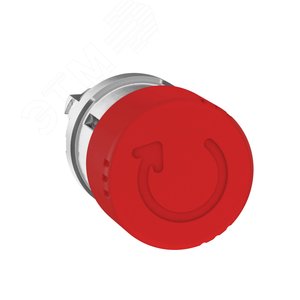 Головка кнопки красной грибовидной 22мм 33мм (ZB4BS834) - фото 2