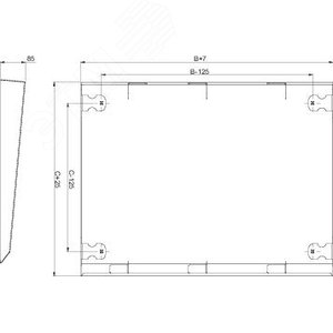 НАВЕС 2000X600 | NSYSC2060 | Schneider Electric 6