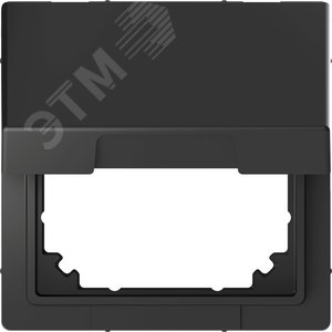 Адаптер D-Life с крышкой для интеграции System M в D-Life антрацит SD (MTN4081-6034) - Schneider Electric